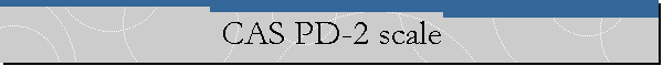 CAS PD-2 scale