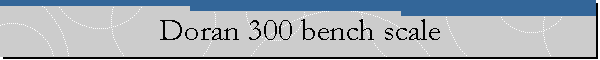 Doran 300 bench scale
