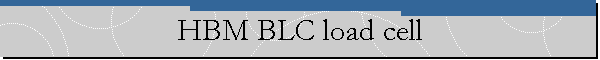 HBM BLC load cell