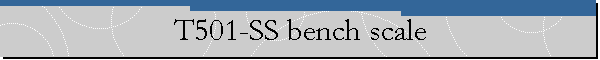 T501-SS bench scale